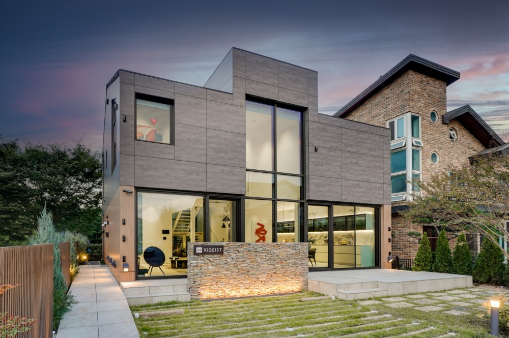 자이가이스트의 하남시 덕풍동 위치한 프리패브 콘셉트하우스.(사진=GS건설)