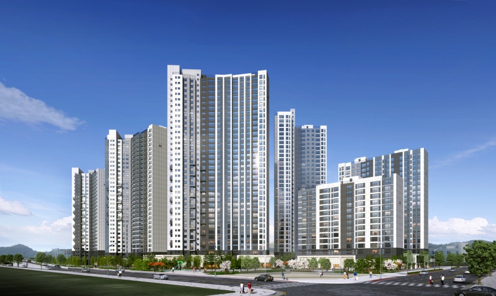 리버센 SK VIEW 롯데캐슬 투시도.(사진=SK에코플랜트)