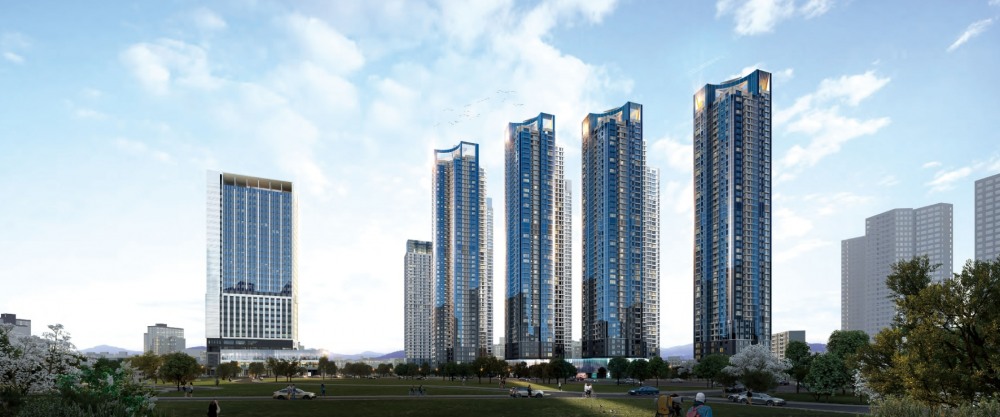 신월곡 1구역 도시환경정비사업 조감도.(사진=롯데건설)