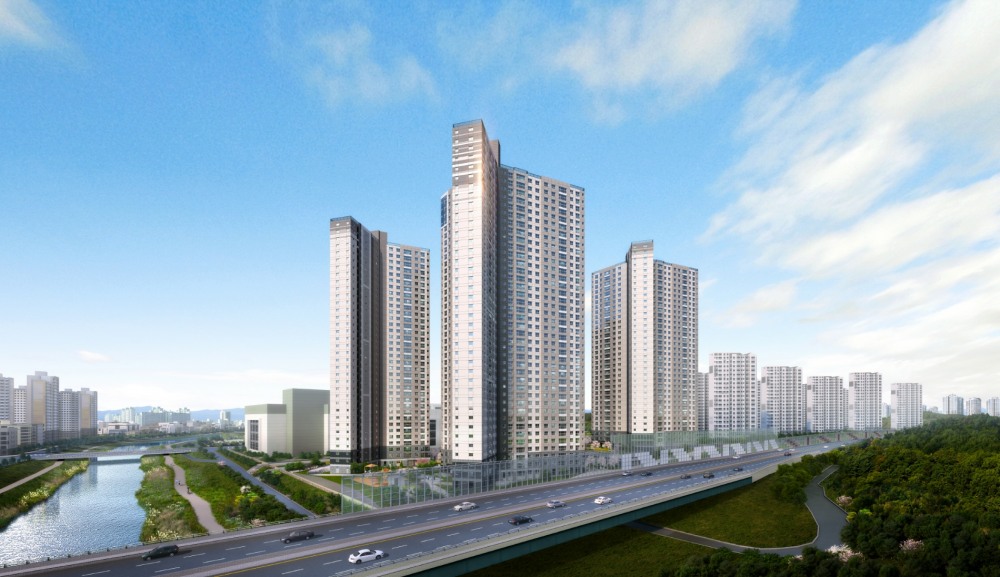 원주혁신도시 유승한내들 더스카이 투시도.