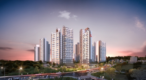 영주 아이파크 투시도.