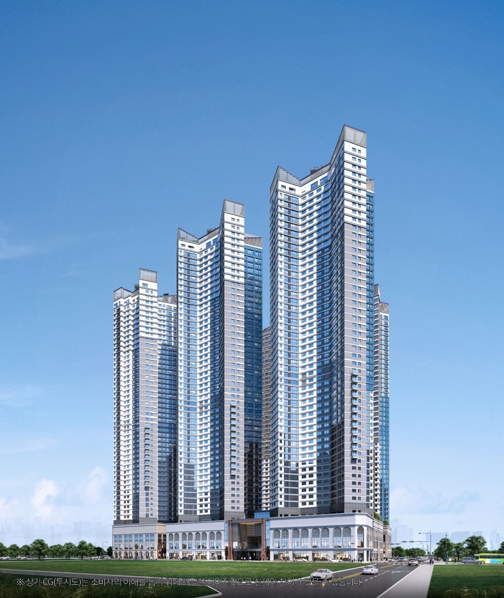 힐스테이트 선화 더와이즈 투시도