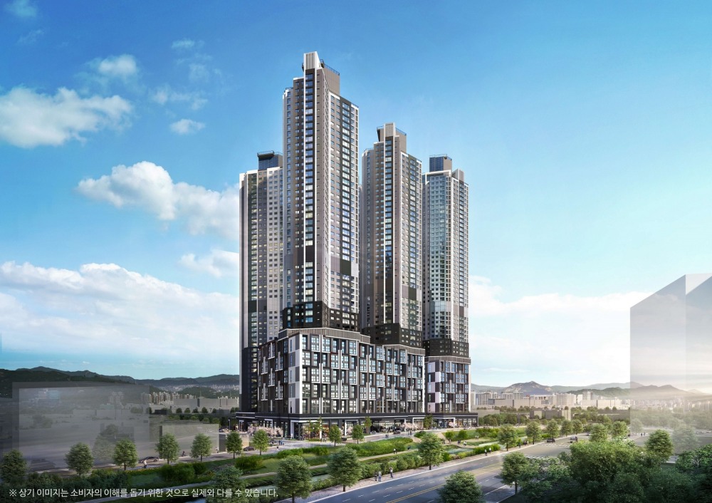 힐스테이트 천안역 스카이움 투시도.(사진=현대건설)