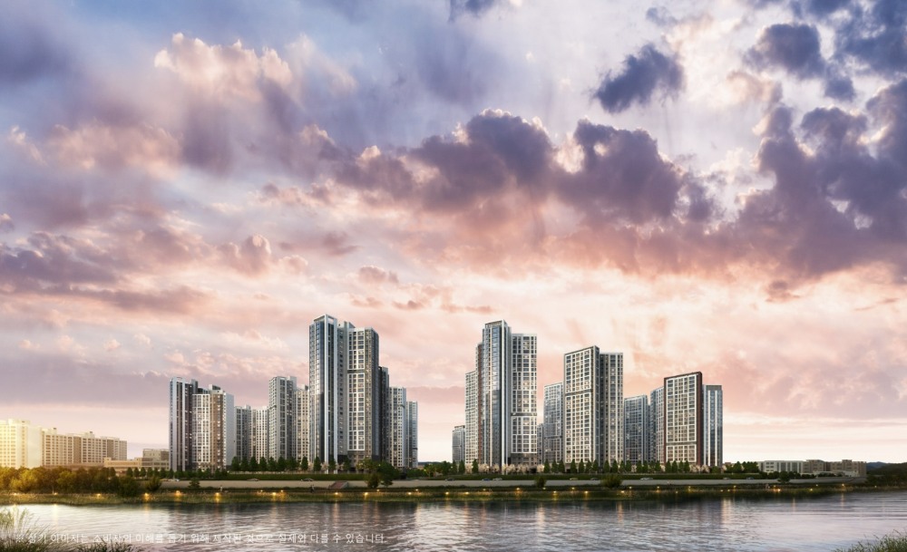 둔산 더샵 엘리프 투시도.(사진=포스코건설)