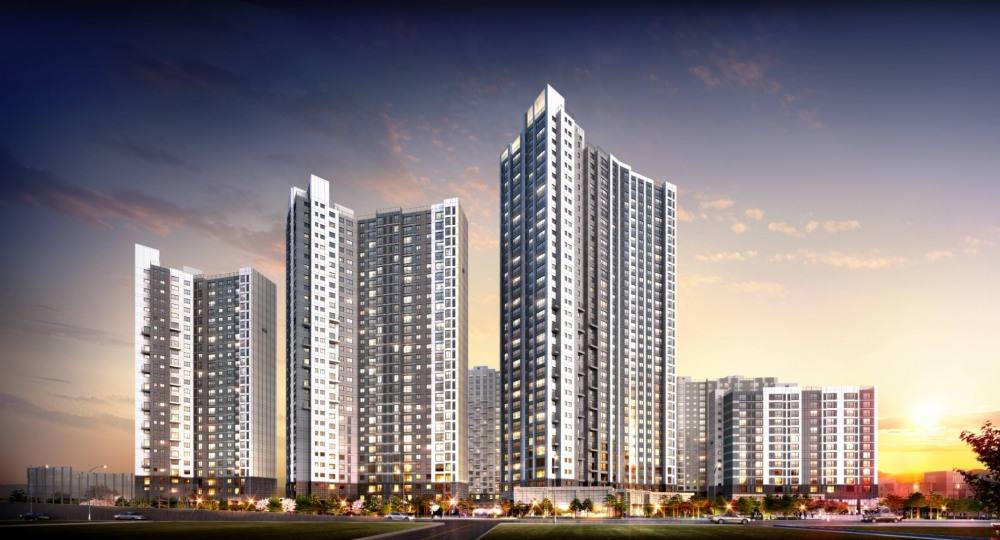 리버센 SK뷰 롯데캐슬 투시도.(사진=SK에코플랜트)