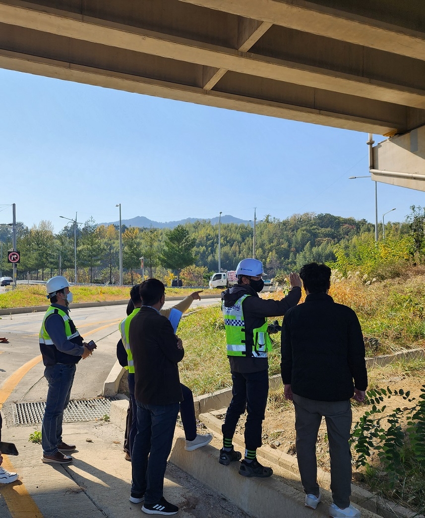 순천국토관리사무소 기술 안전 컨설팅 실시 전경.(사진=국토안전관리원)