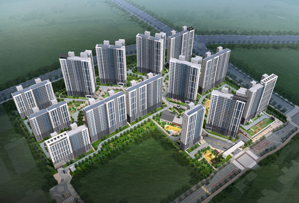 호반써밋 이스트파크 조감도.(사진=호반산업)