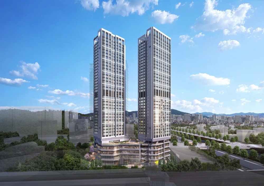 힐스테이트 DMC역 투시도.(사진=현대건설)