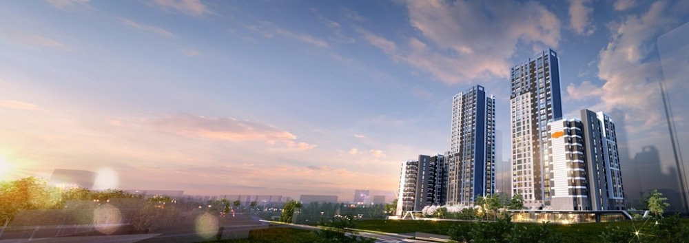 서울 중랑구 면목역4구역 가로주택정비사업 투시도.(사진=DL건설)