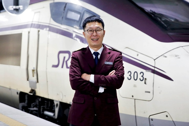 으뜸기장에 선발된 정은섭 SRT 기장.(사진=SR)