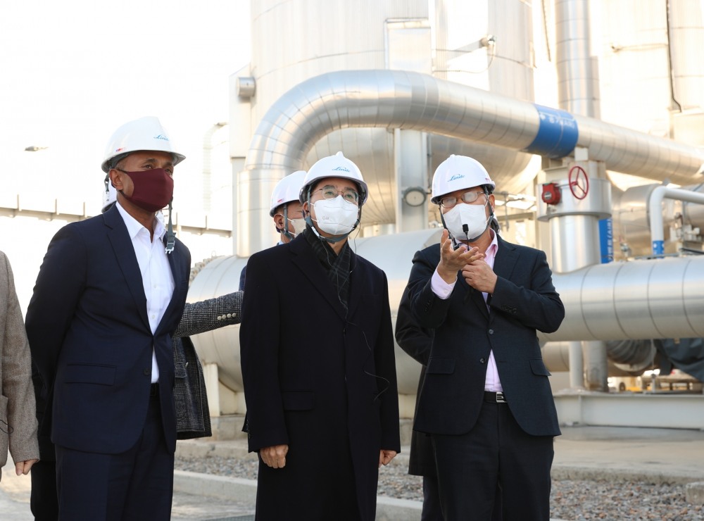 미국 린데 반도체 희귀가스 투자협약 체결