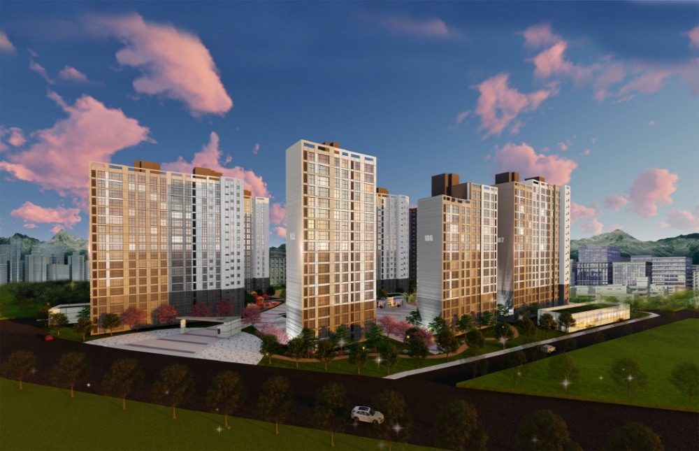 울산남외 서희스마트시티 투시도.