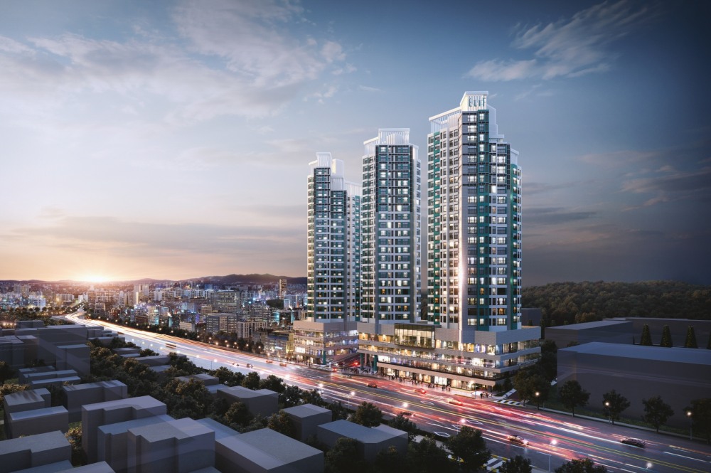 미아역 엘리프 투시도.