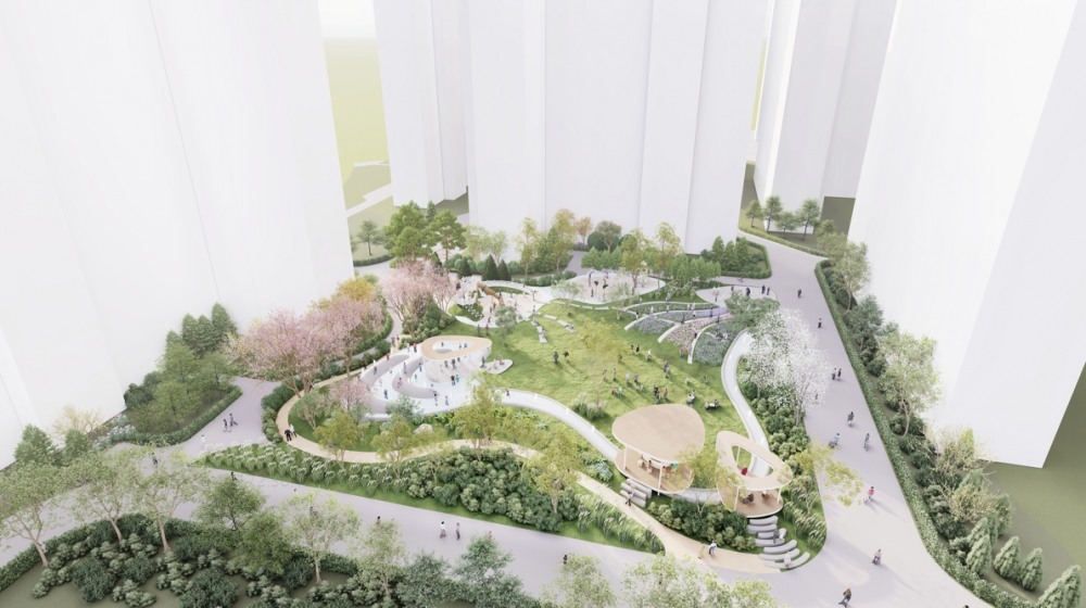 AA-21BL 작가정원 조감도.(사진=LH)