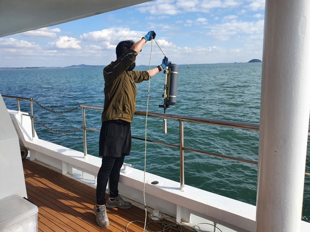 기후변화 대응 어장환경조사 진행