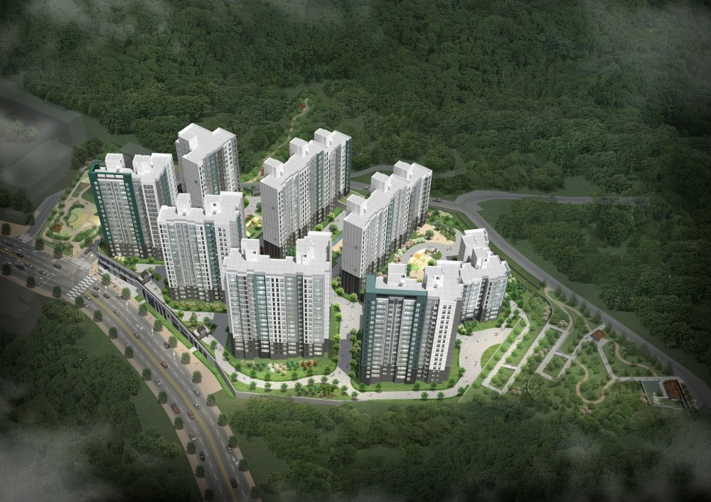 서울대벤처타운역 푸르지오 조감도.(사진=대우건설)