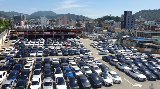 중고자동차매매업체 전경.(제공=부산시)