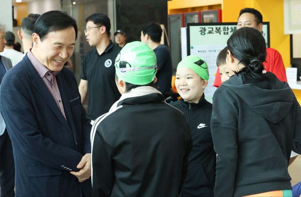 2023 경기도교육감배 수영대회 현장