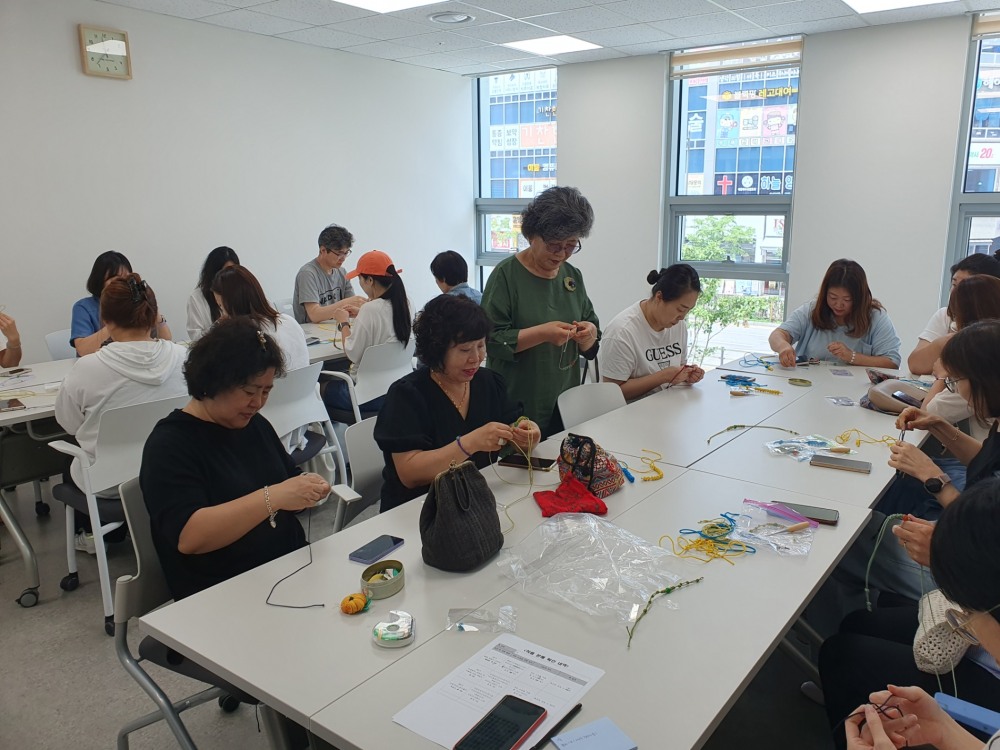 구리시 갈매평생학습마을 전통매듭프로그램