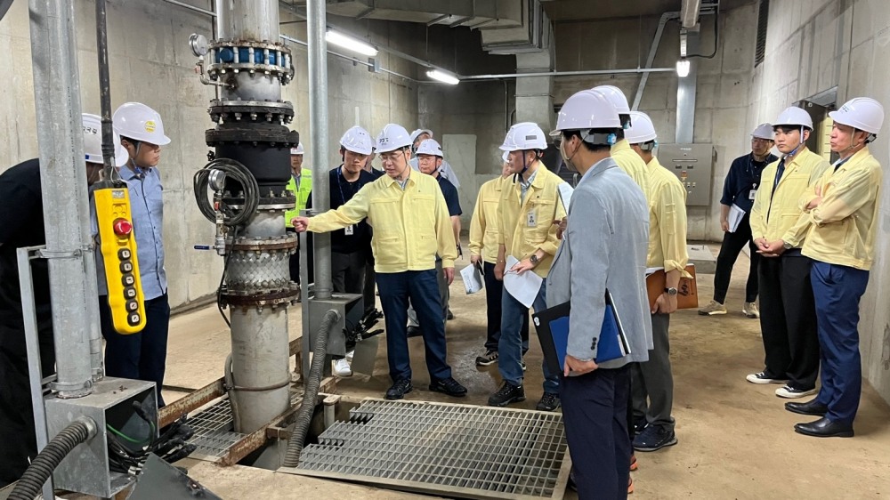 행정1부지사 지하차도 현장점검