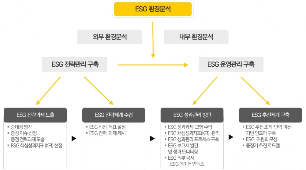 ESG 기본계획 수립 절차