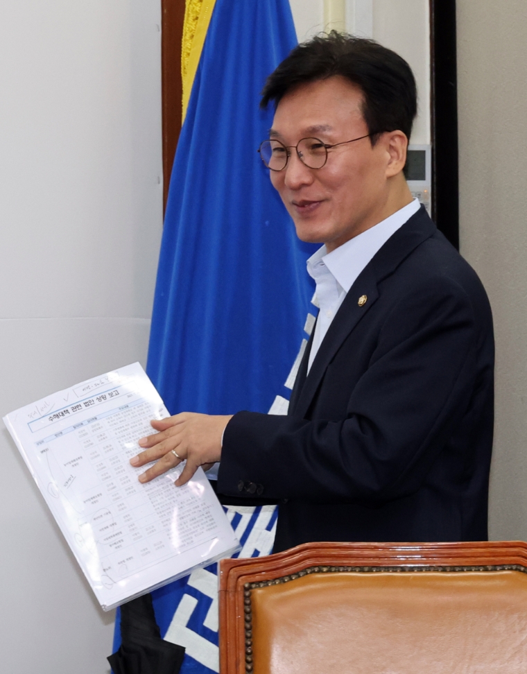 사진=연합뉴스 (더불어민주당 김민석 정책위원장)