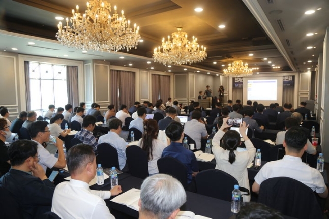 지난 7일, 오후 2시 켄싱턴호텔 여의도에서 '전기산업발전기본법 제정을 위한 토론회' 모습. (사진=대한전기협회)