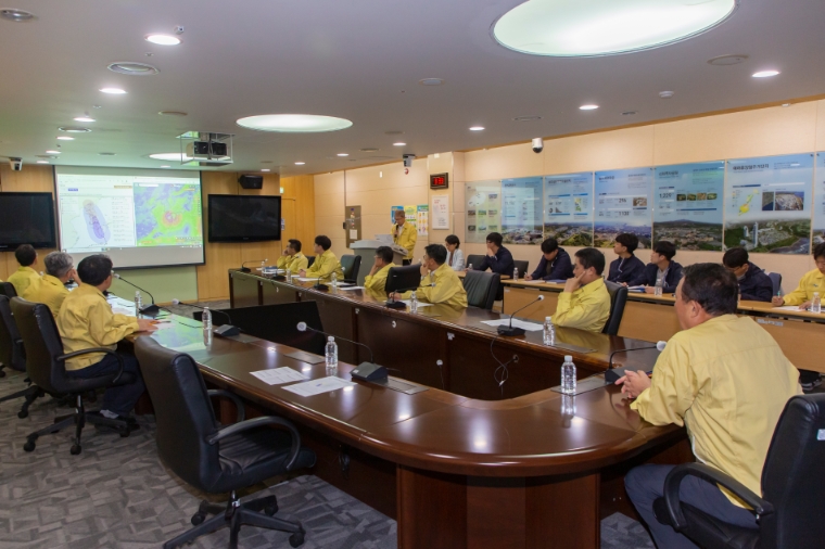 JDC, 제6호 태풍 ‘카눈’ 북상 대비 긴급 상황판단회의 개최