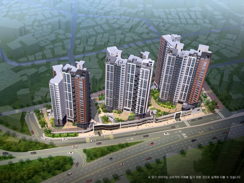 호반써밋 개봉 조감도.(사진=호반건설)