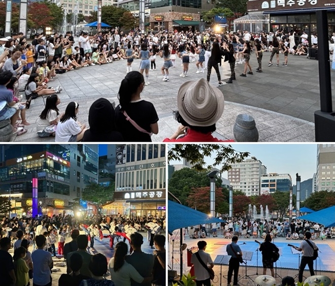 버스킹 공연 모습.(사진제공=부산 기장군)