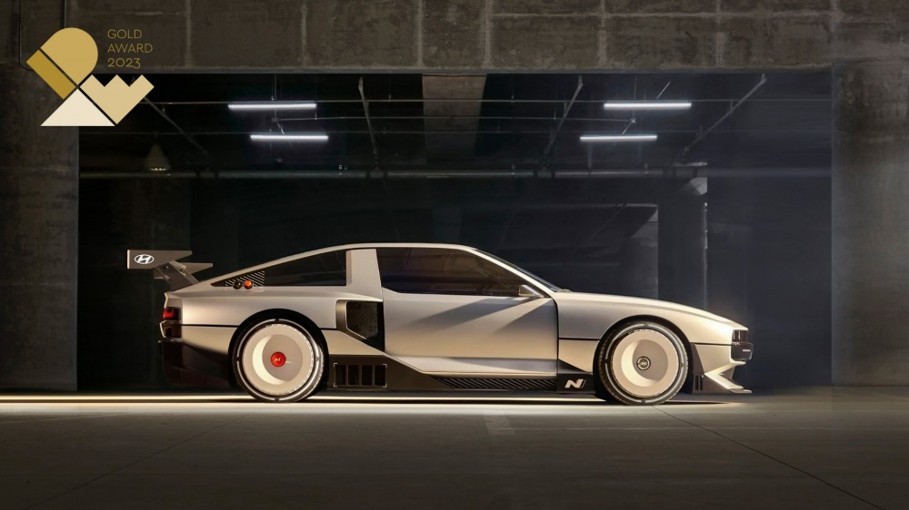IDEA 2023에서 금상을 수상한 현대차 N 비전 74의 모습.(사진=현대차그룹)