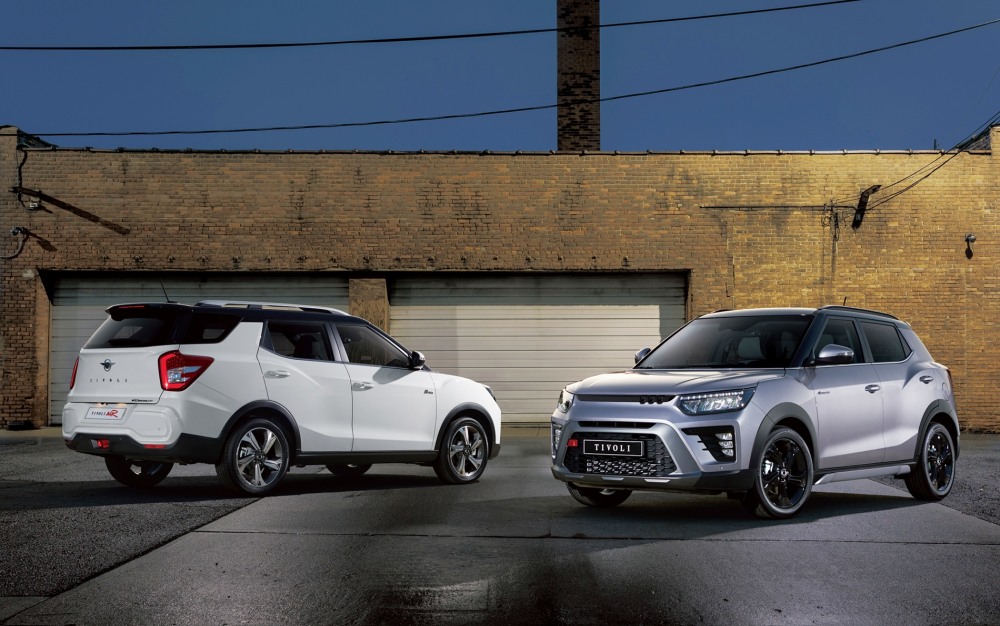 더 뉴 티볼리(에어).(사진=KG 모빌리티)