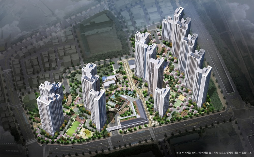 철산자이 브리에르 조감도.(사진=GS건설)