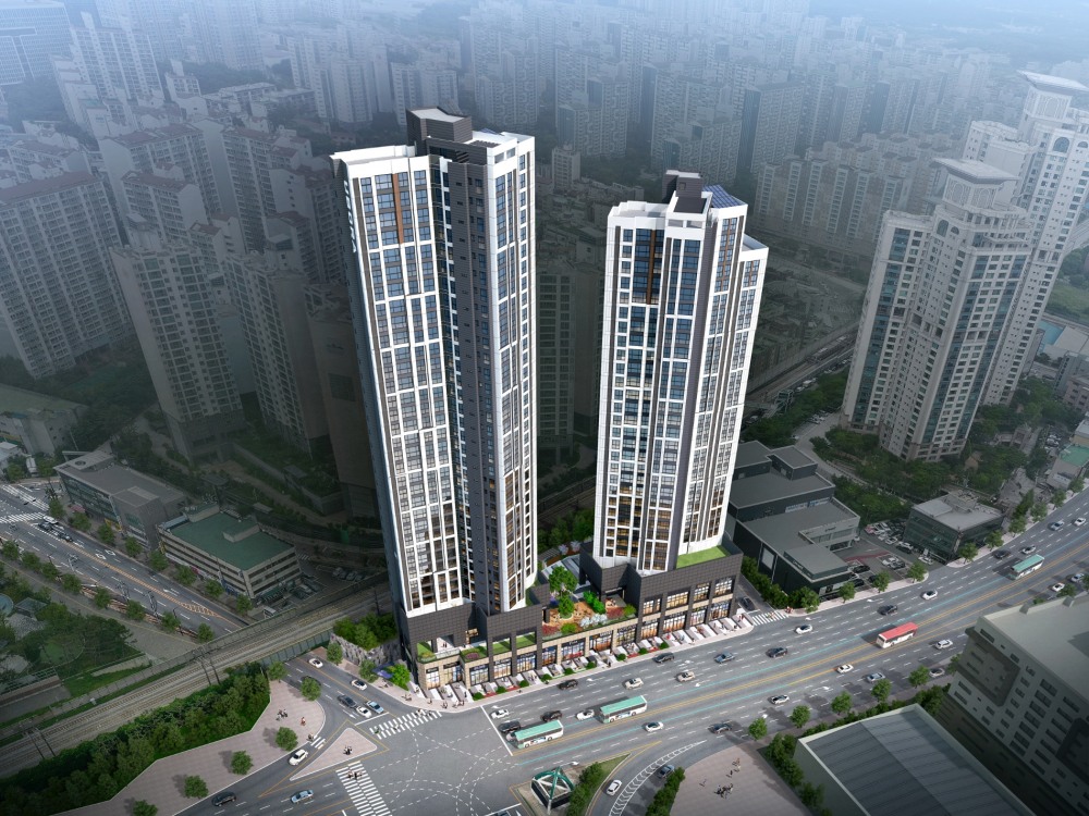 다산 유보라 마크뷰 조감도.(사진=반도건설)