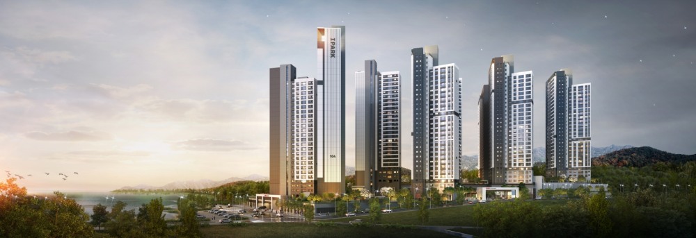 군산 레이크시티 아이파크 투시도.(사진=HDC현대산업개발)