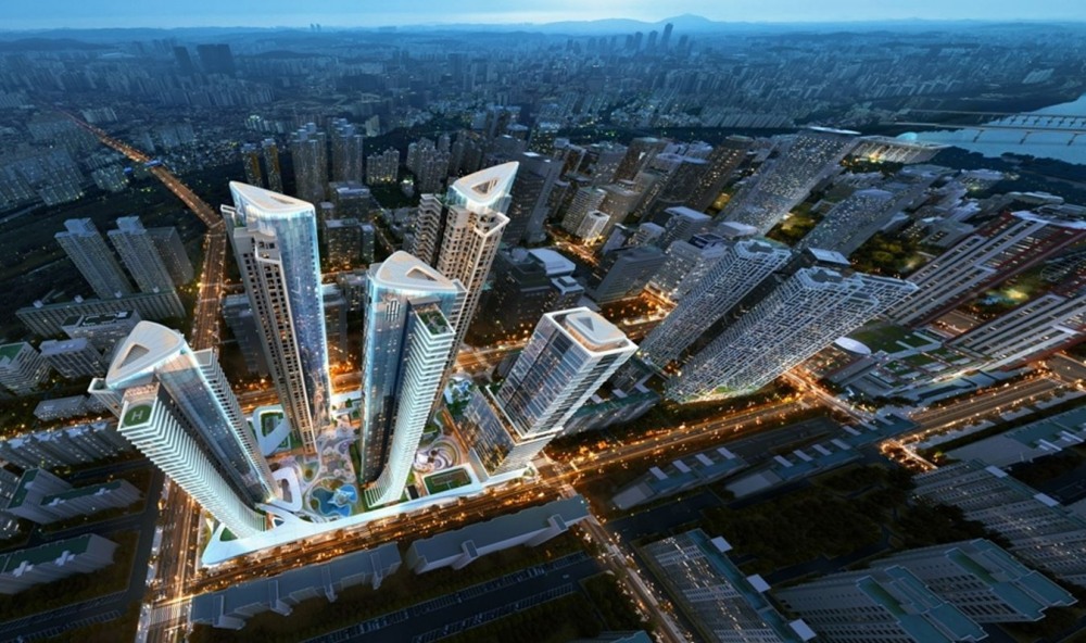 여의도 한양 재건축 조감도.(사진=포스코이앤씨)