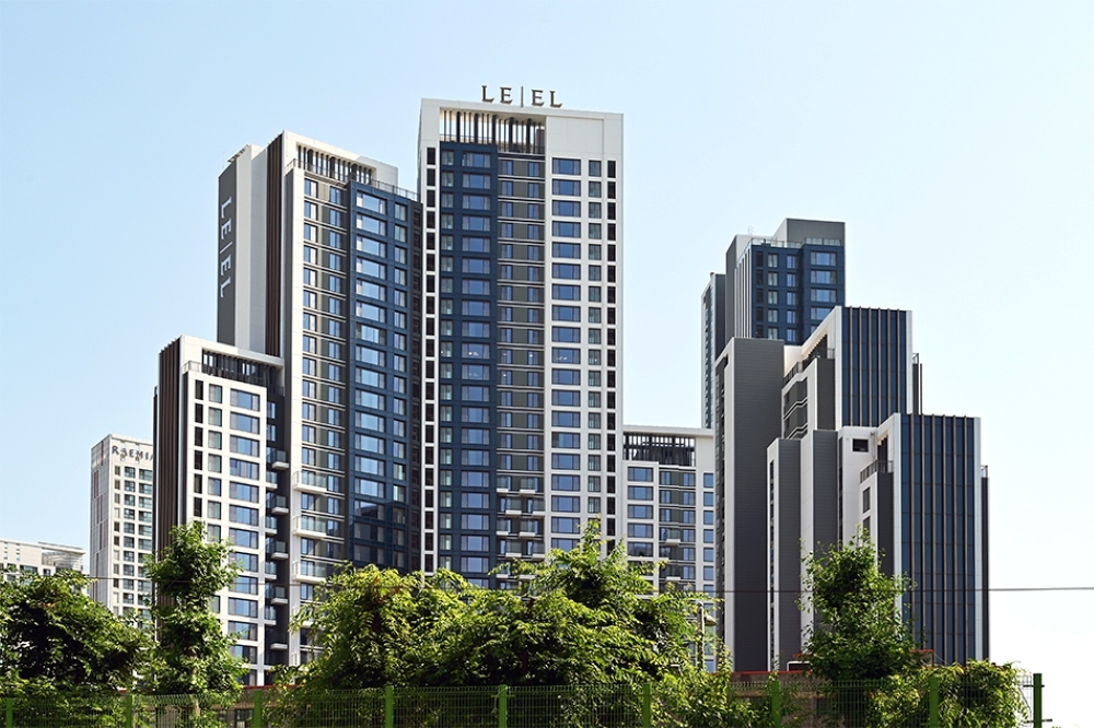‘신반포 르엘’의 ‘외관.(사진=롯데건설)