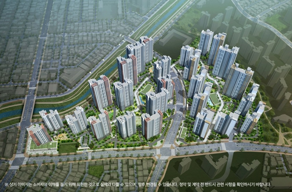 트리우스 광명 조감도.