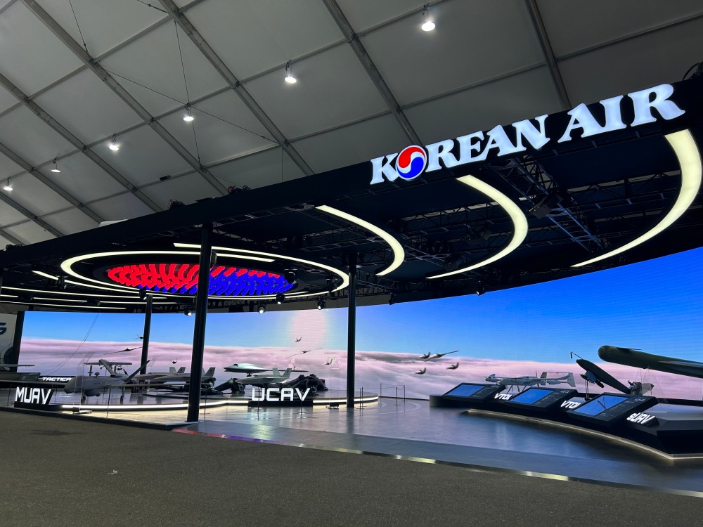 서울 ADEX 2023 대한항공 부스.(사진=대한항공)