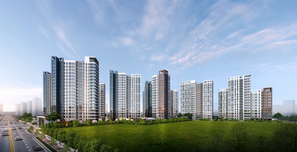 중흥S-클래스 에코델타시티 투시도.(사진=중흥토건)