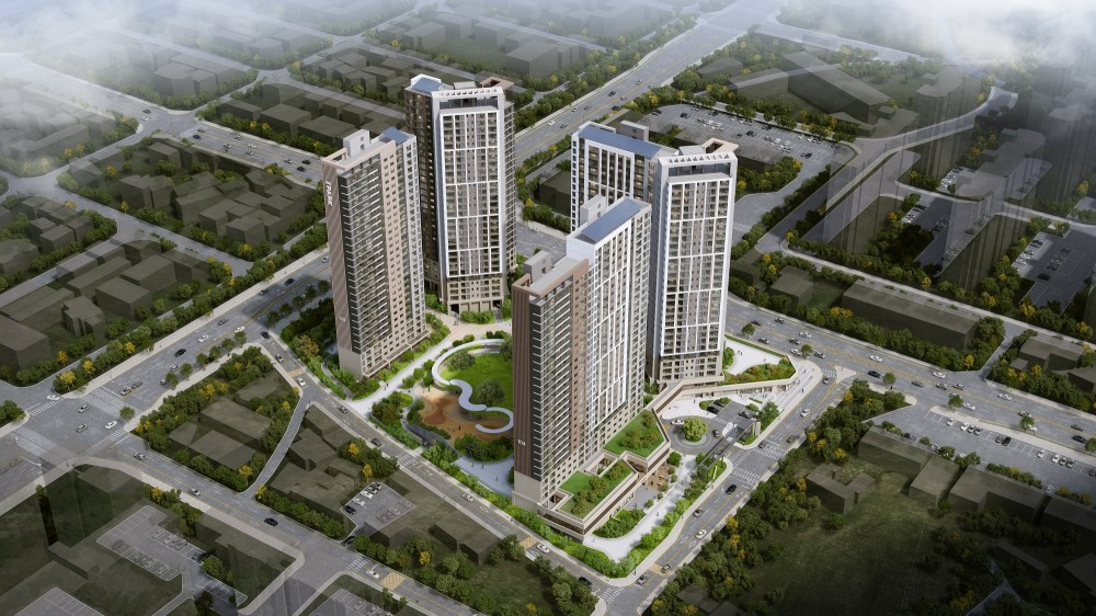 서산 센트럴 아이파크 조감도.(사진=HDC현대산업개발)