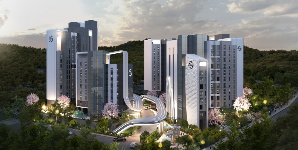 뉴서울아파트·개나리·열망연립 재건축 투시도.(사진=중흥토건)