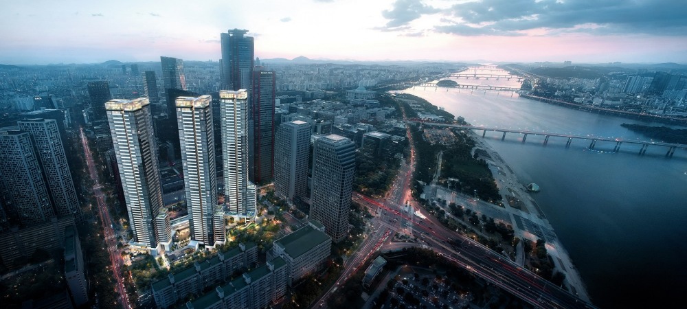 써밋 더 블랙 에디션 투시도.(사진=대우건설)