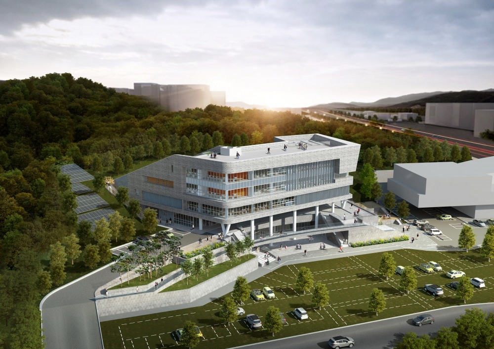 가평군 평생학습관 조감도