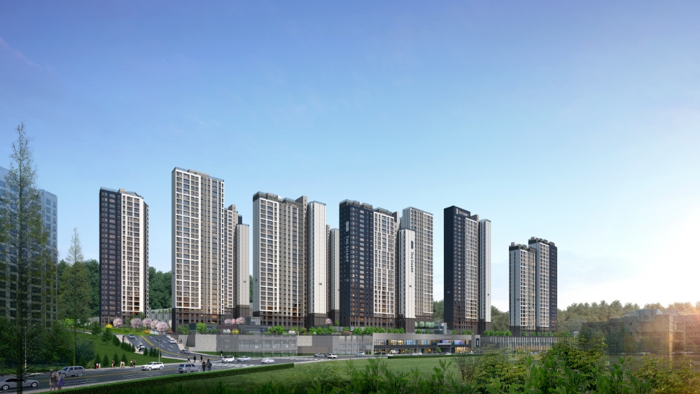 더샵 광양레이크센텀 투시도