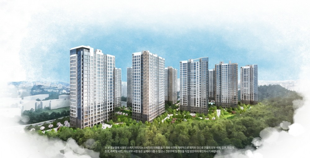 첨단 제일풍경채 파크원 투시도.(사진=제일건설)