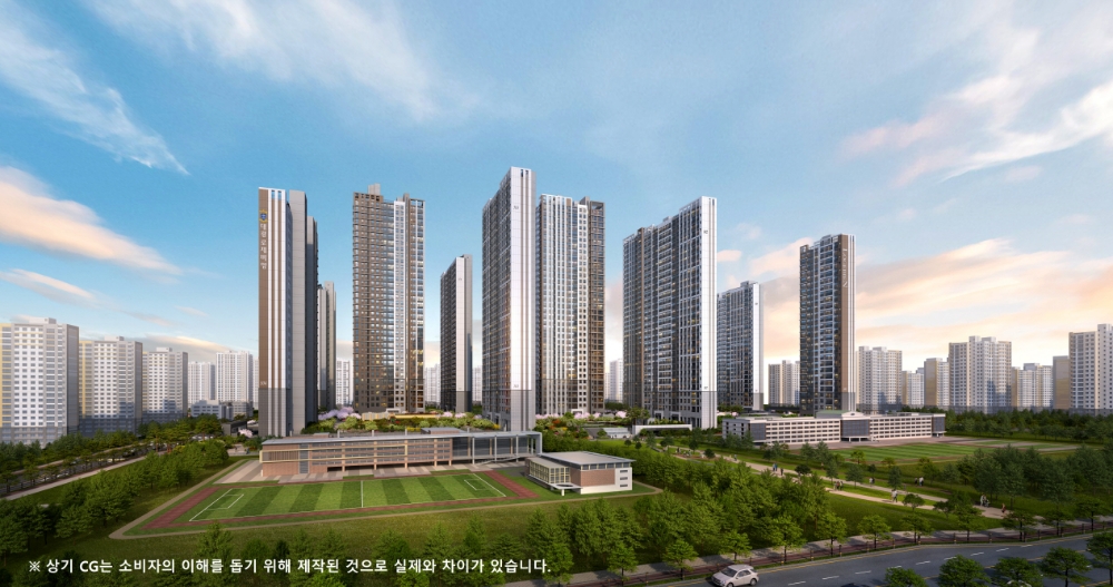 브레인시티 대광로제비앙 그랜드센텀 투시도