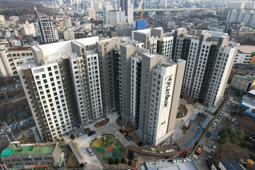 송파 더 플래티넘 모습.(사진=쌍용건설)