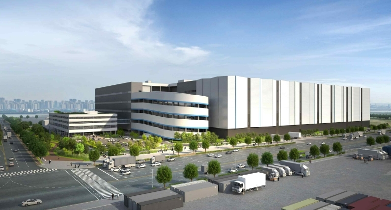 한국초저온 인천물류센터 조감도.(사진=대우건설)