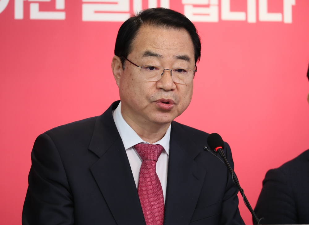 정영환 공천관리위원장.(사진=연합뉴스)